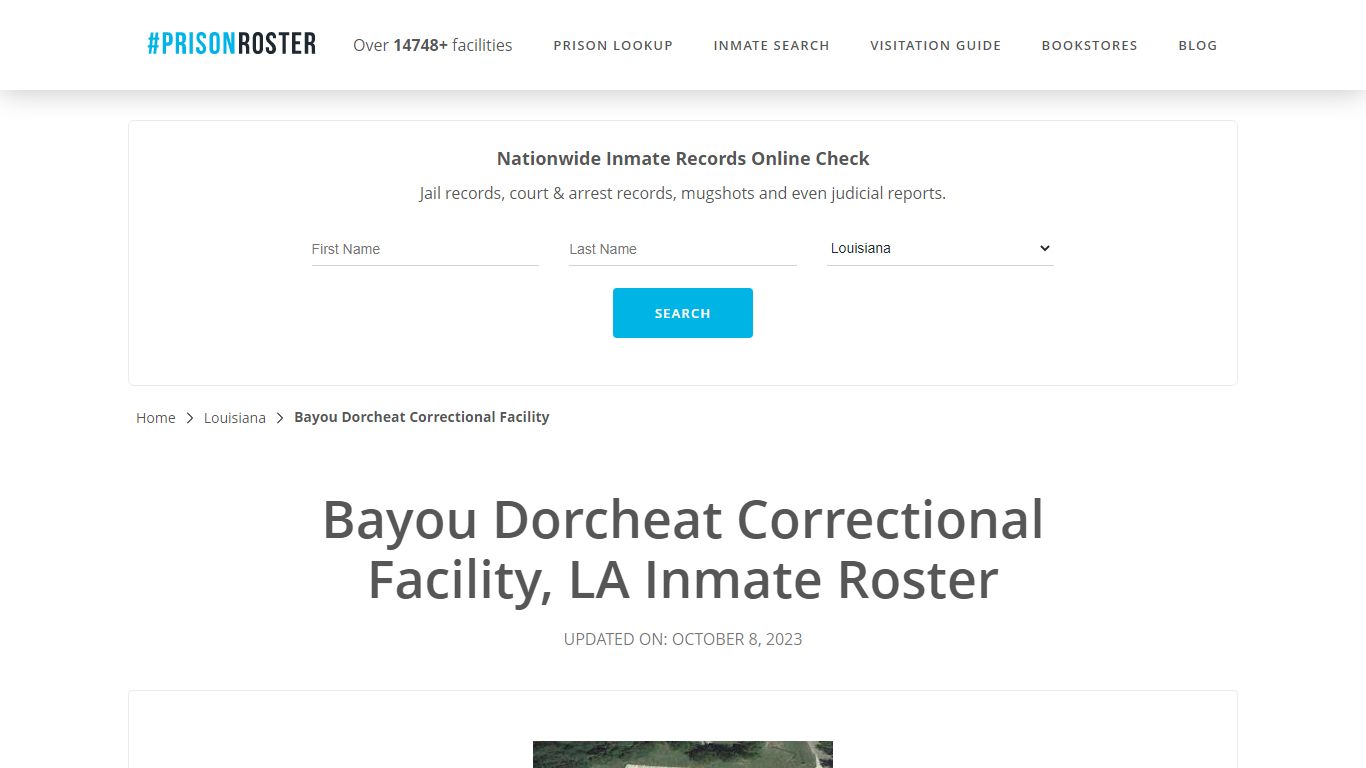 Bayou Dorcheat Correctional Facility, LA Inmate Roster - Prisonroster